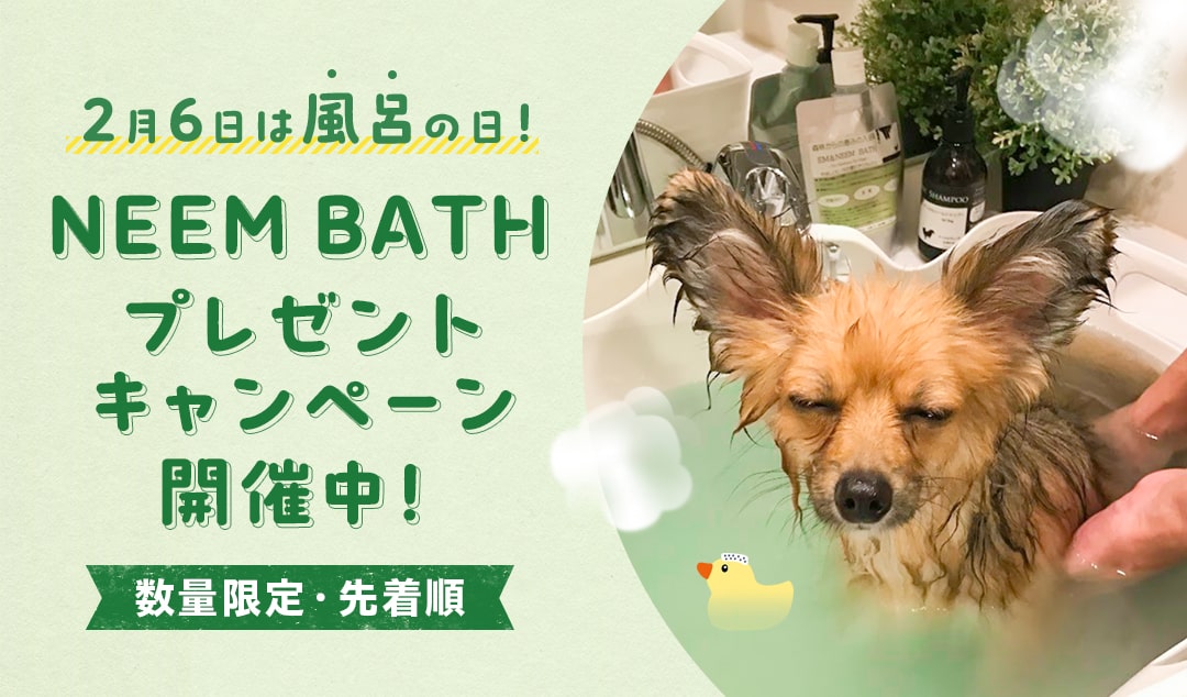 2月6日は風呂の日！NEEM BATHプレゼントキャンペーン