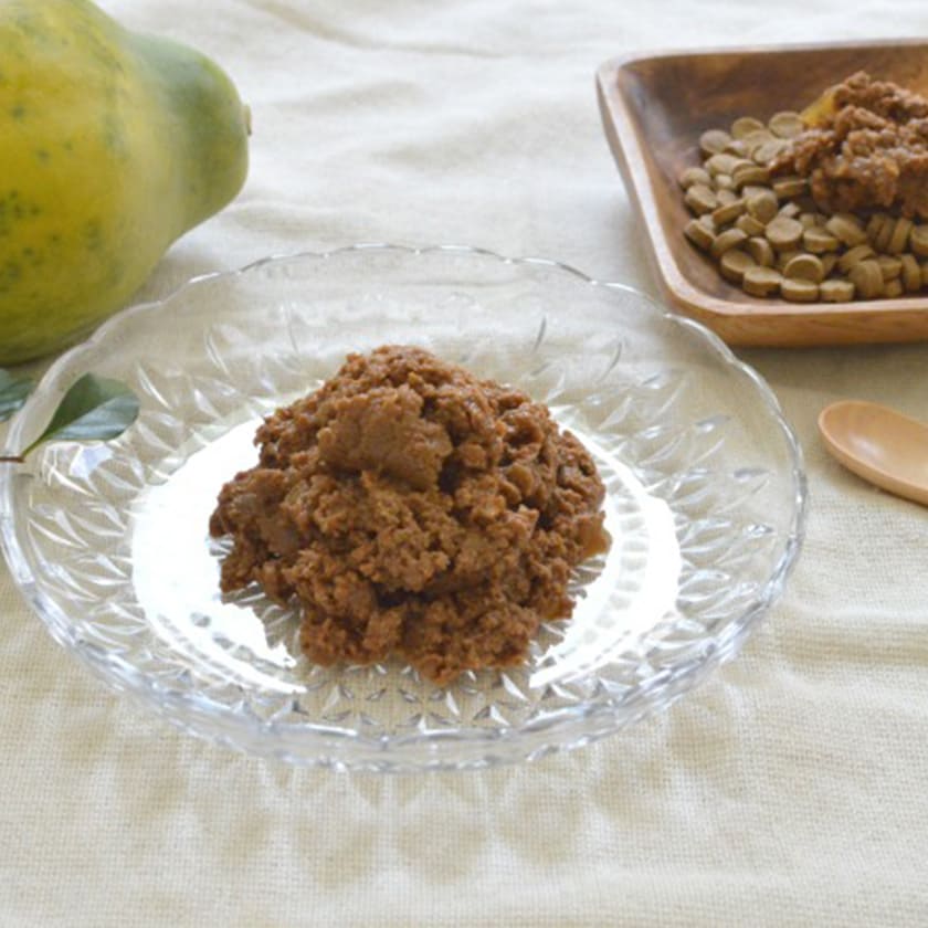 鶏ハツ 夏のごちそう パパイヤ仕立て