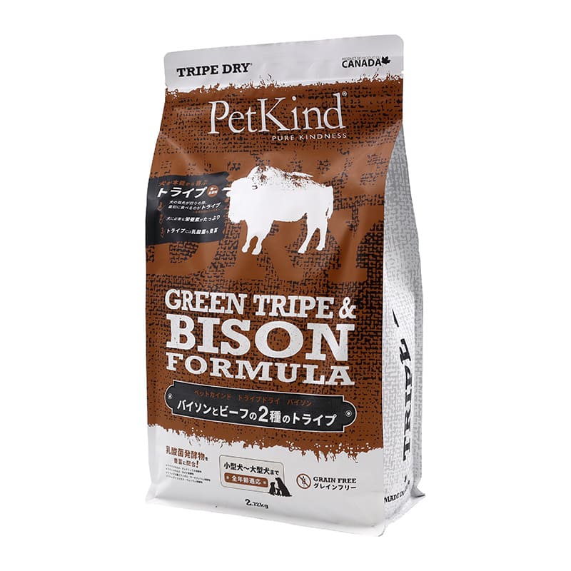 トライプドライ グリーントライプ＆バイソン