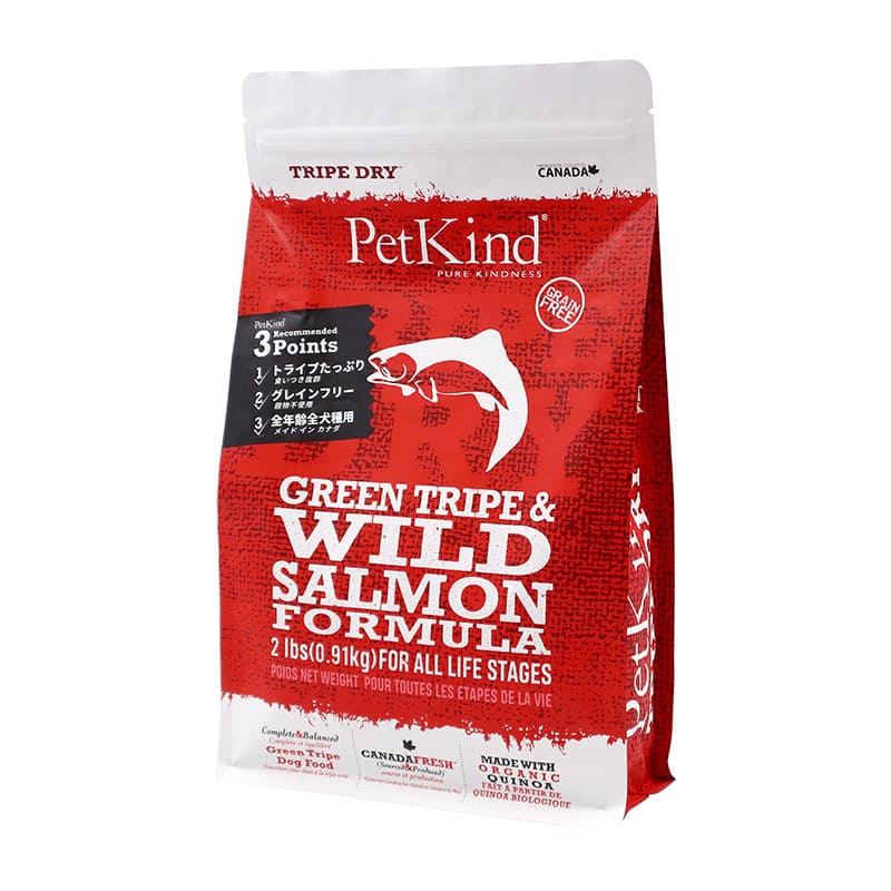 トライプドライ グリーントライプ＆ワイルドサーモ