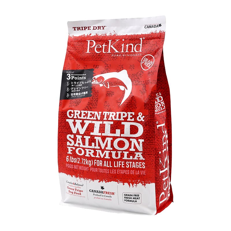 トライプドライ グリーントライプ＆ワイルドサーモン