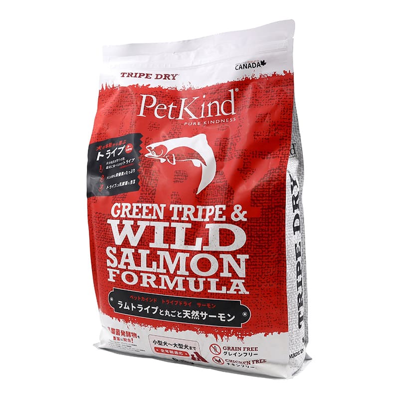 トライプドライ  グリーントライプ＆ワイルドサーモン