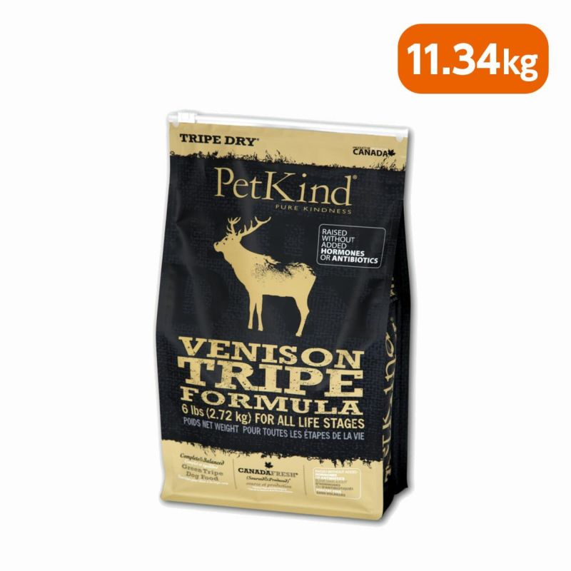 【PetKind ペットカインド】トライプドライ GOLD LINE グリーンベニソントライプ 11.34kg