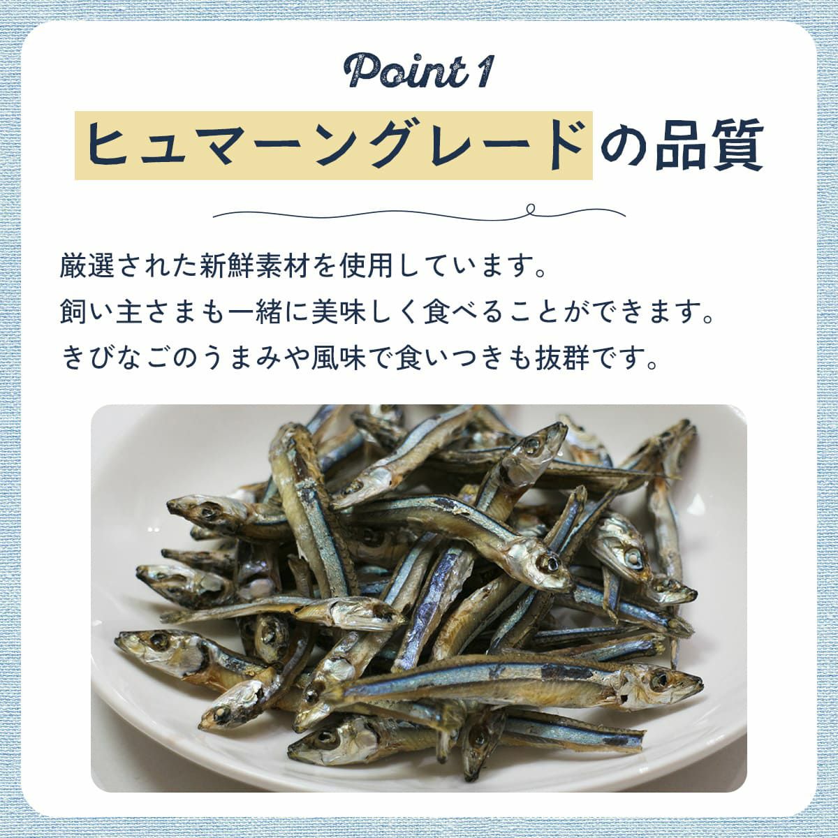 【無添加 国産】高知県産 減塩きびなご煮干し 100g