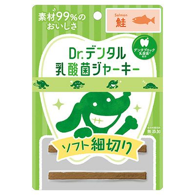 【Dr.デンタル乳酸菌ジャーキー】 鮭 ソフト細切り (12本)