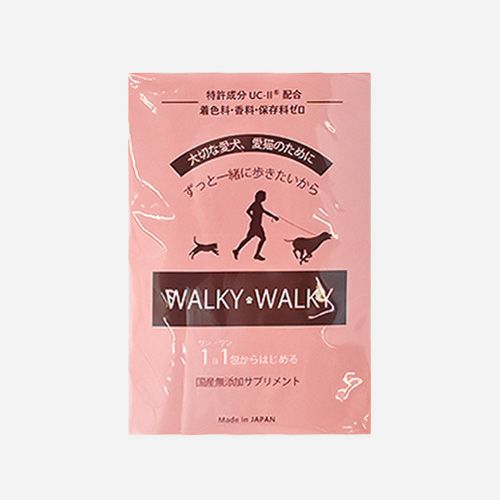 関節ケアサプリ WALKY WALKY 14g(2g×7包)が新しくリリースされました！