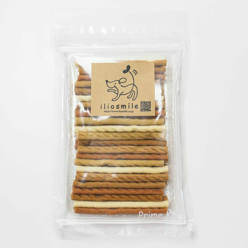 定期購入：【無添加 国産】お魚と野菜とヤギミルクのジャーキー 180g パッケージ画像