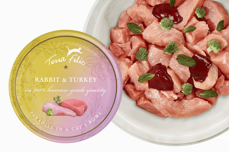 訳ありセール：《ネコ用》【TerraFelis テラフェリス】マルチ ラビット＆ターキー