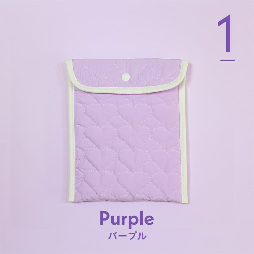 【保冷剤カバー】クールポーチ パープル