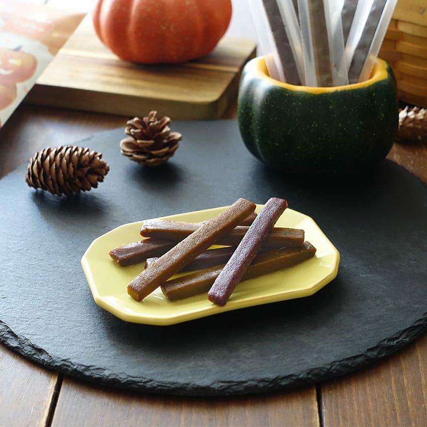 【数量限定】きなり しっとりやわらかジャーキー ハロウィンアソートパック（紫いも・かぼちゃ）