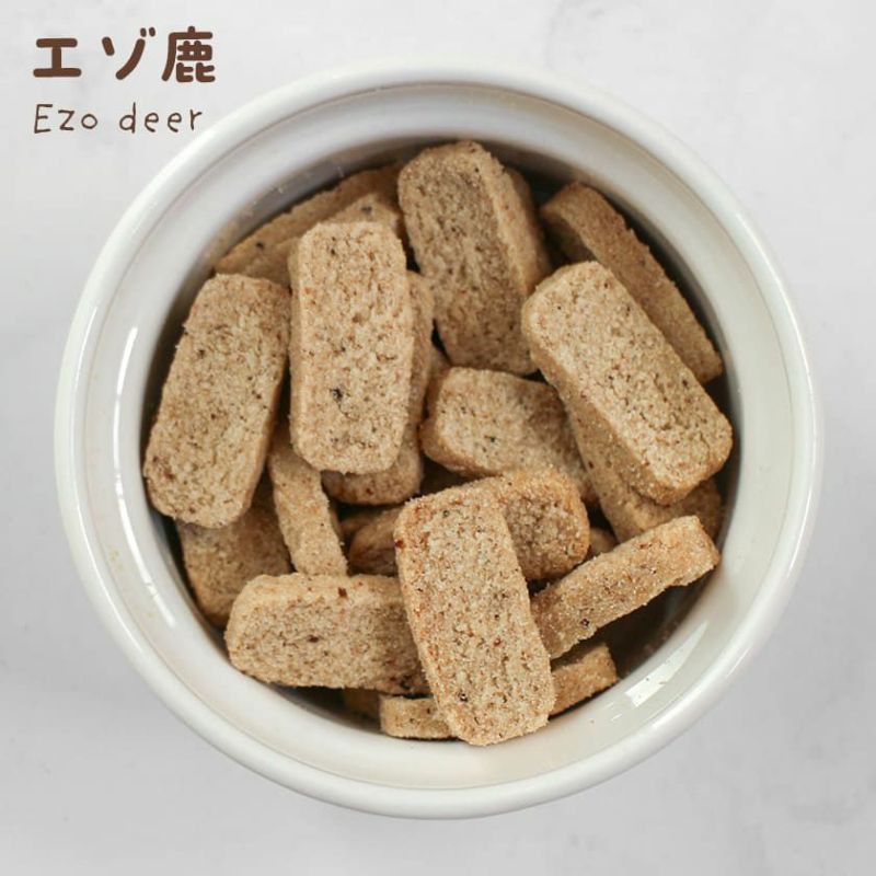  週末セール：【無添加】pupuビスケット エゾ鹿 30g